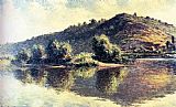 Claude Monet Canvas Paintings - The Seine At Port-Villez